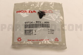 Honda 91504SCVA00 CLIP B GARNISH