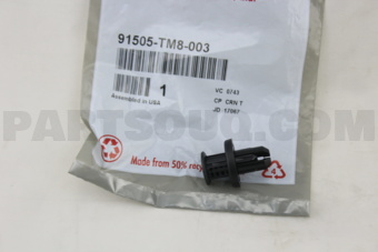 Honda 91505TM8003 CLIP BUMPER