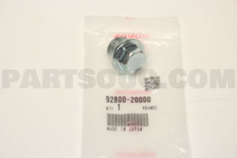 Honda 9280020000 BOLT,PLUG,DRAIN,20MM