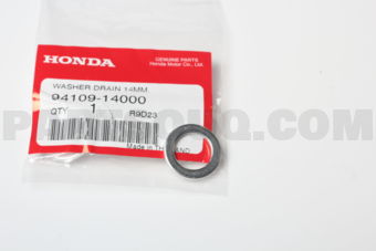 Honda 9410914000 WASHER,PLUG 14MM