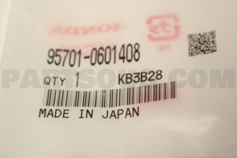 Honda 957010601408 BOLT,FLANGE,6X14