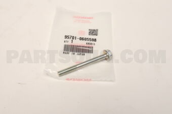 Honda 957010605508 BOLT,FLANGE,6X55