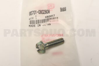Honda 957010802808 BOLT FLANGE 8X28