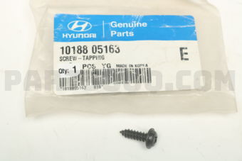 Hyundai / KIA 1018805163 SCREW-TAPPING