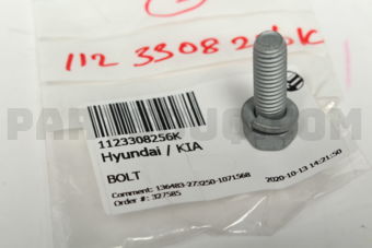 Hyundai / KIA 1123308256K BOLT