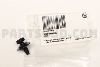 Hyundai / KIA 1125406166B BOLT