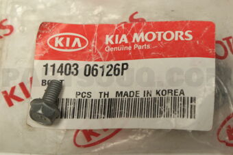 Hyundai / KIA 1140306126P BOLT