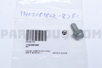 Hyundai / KIA 1140308186K BOLT