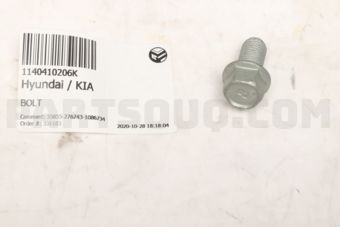 Hyundai / KIA 1140410206K BOLT