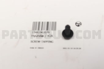 Hyundai / KIA 1244106207B SCREW-TAPPING