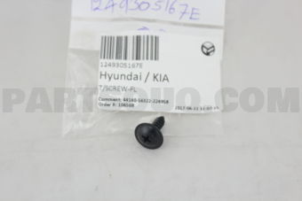 Hyundai / KIA 1249305167E T/SCREW-FL