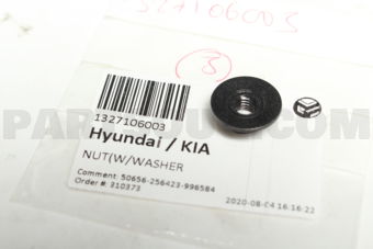 Hyundai / KIA 1327106003 NUT(W/WASHER)