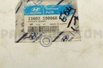 Hyundai / KIA 1360210006K WASHER-SPRING