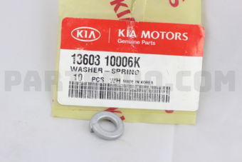 Hyundai / KIA 1360310006K WASHER-SPRING