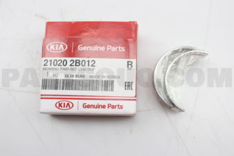 【全商品オープニング価格 特別価格】 BEARING PAIR SET-CRK/SHF 210202B012 | Hyundai / KIA Parts コスプレ衣装