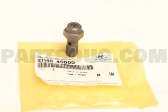 VALVE ASSY-CHECK 2114045000 | Hyundai / KIA Parts | PartSouq