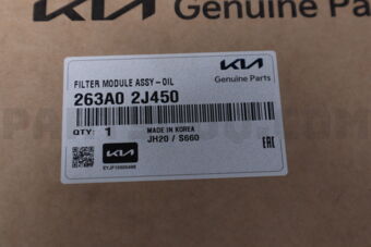 Hyundai / KIA 263A02J450 FILTER MODULE ASSY-OIL