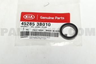 Hyundai / KIA 452853B010 GASKET-OIL LEVEL PLUG