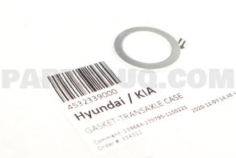 Hyundai / KIA 4532339000 GASKET-TRANSAXLE CASE