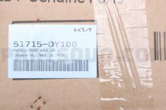 Hyundai / KIA 51715DY100 KNUCKLE-FRONTAXLEL
