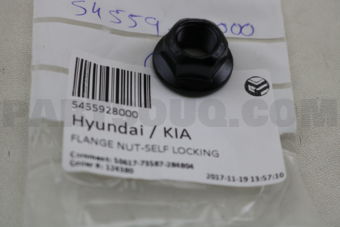 Hyundai / KIA 5455928000 FLANGE NUT-SELF LOCKING