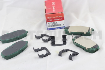 Hyundai / KIA 581011HA10 PAD KIT-FR DISC BRAKE