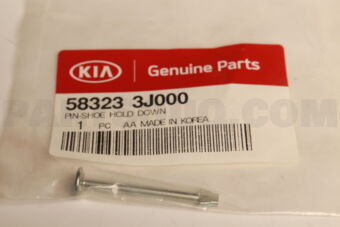 Hyundai / KIA 583233J000 PIN-SHOE HOLD DOWN