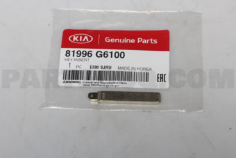 Hyundai / KIA 81996G6100 KEY-INSERT