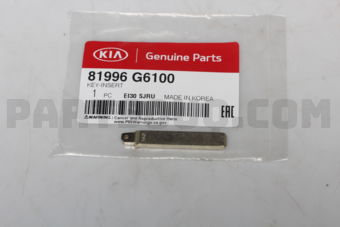 Hyundai / KIA 81996G6100 KEY-INSERT