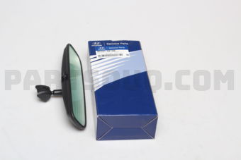 Hyundai / KIA 851013X100 MIRROR ASSY-RR VIEW INSIDE
