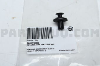 Hyundai / KIA 861554H000 RETAINER-COWL TOP COVER MTG