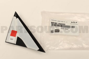 GARNISH ASSY-DELTA LH 86190R2000 | Hyundai / KIA Parts | PartSouq