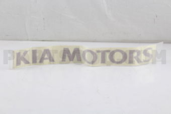 Hyundai / KIA 863004E000 DECAL-KIA MOTORS