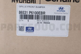GRILLE-FRONT BUMPER 86531P6100EBR | Hyundai / KIA Parts | PartSouq