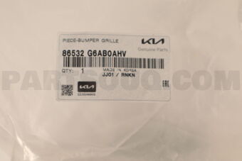 PIECE-BUMPER GRILLE 86532G6AB0AHV | Hyundai / KIA Parts | PartSouq