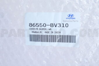 Hyundai / KIA 86550BV310 COVER-FR BUMPER,LWR