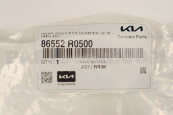 BRKTASSY-FRTBUMPER 86552R0500 | Hyundai / KIA Parts | PartSouq