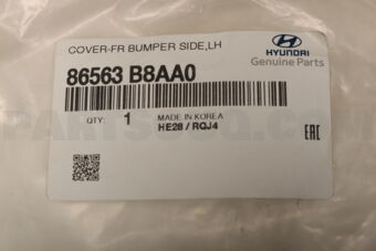 COVER-FR BUMPER SIDE,LH 86563B8AA0 | Hyundai / KIA Parts | PartSouq