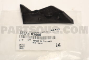 BRACKET-FR BUMPER COVER,RH 865A8R2000 | Hyundai / KIA Parts | PartSouq