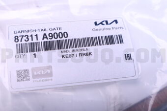 Hyundai / KIA 87311A9000 GARNISH-TAIL GATE