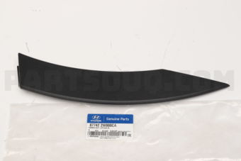 Hyundai / KIA 877422W000CA مجموعة زخرفة جانبية للربع، يمين