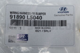 WIRING HARNESS-FR BUMPER 91890L5040 | Hyundai / KIA Parts | PartSouq