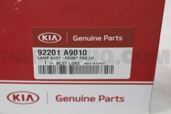 Hyundai / KIA 92201A9010 LAMP ASSY-FRONT FOG,LH