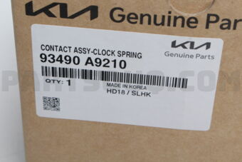 Hyundai / KIA 93490A9210 CONTACT ASSY-CLOCK SPRING