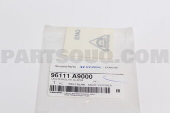Hyundai / KIA 96111A9000 TAG-BURGLAR ALARM