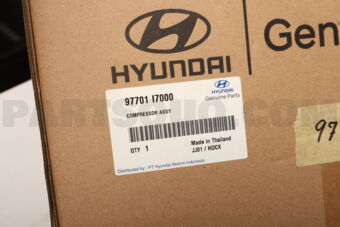 Hyundai / KIA 97701I7000 COMPRESSOR ASSY