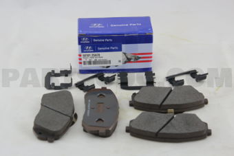 Hyundai / KIA 581012SA70 PAD KIT-FR DISC BRAKE