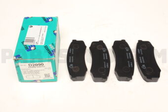 IBK Automotive D2090 BRAKE PAD RR TOYOTA LAND CRUISER PRADO NM [03-10]
