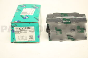 IBK Automotive D2215M BRAKE PAD FR FORTUNER (_N5_, _N6_) 2.7 (TGN61_) [09-15]