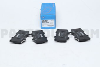 INTIMA MD2228M BRAKE PAD FRONT